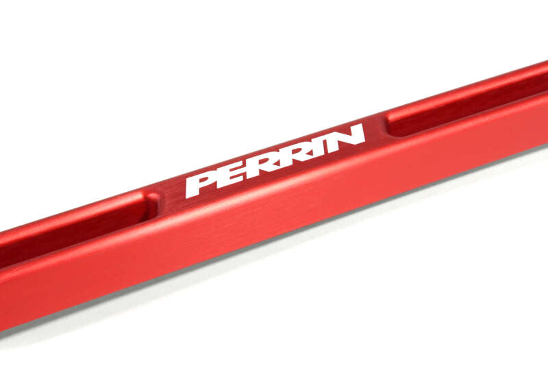 Perrin 93-22 Impreza / 02-22 WRX / 04-21 STI / 13-20 &amp; 2022 BRZ / 2022 GR86 Battery Tie Down - Red - PSP-ENG-700RD