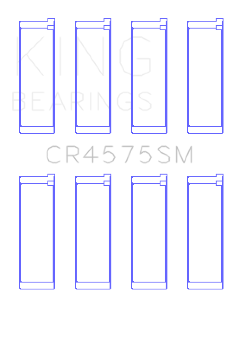 King Hyundai i30 G4FC (Size +.75mm) Connecting Rod Bearing Set - CR4575SM0.75