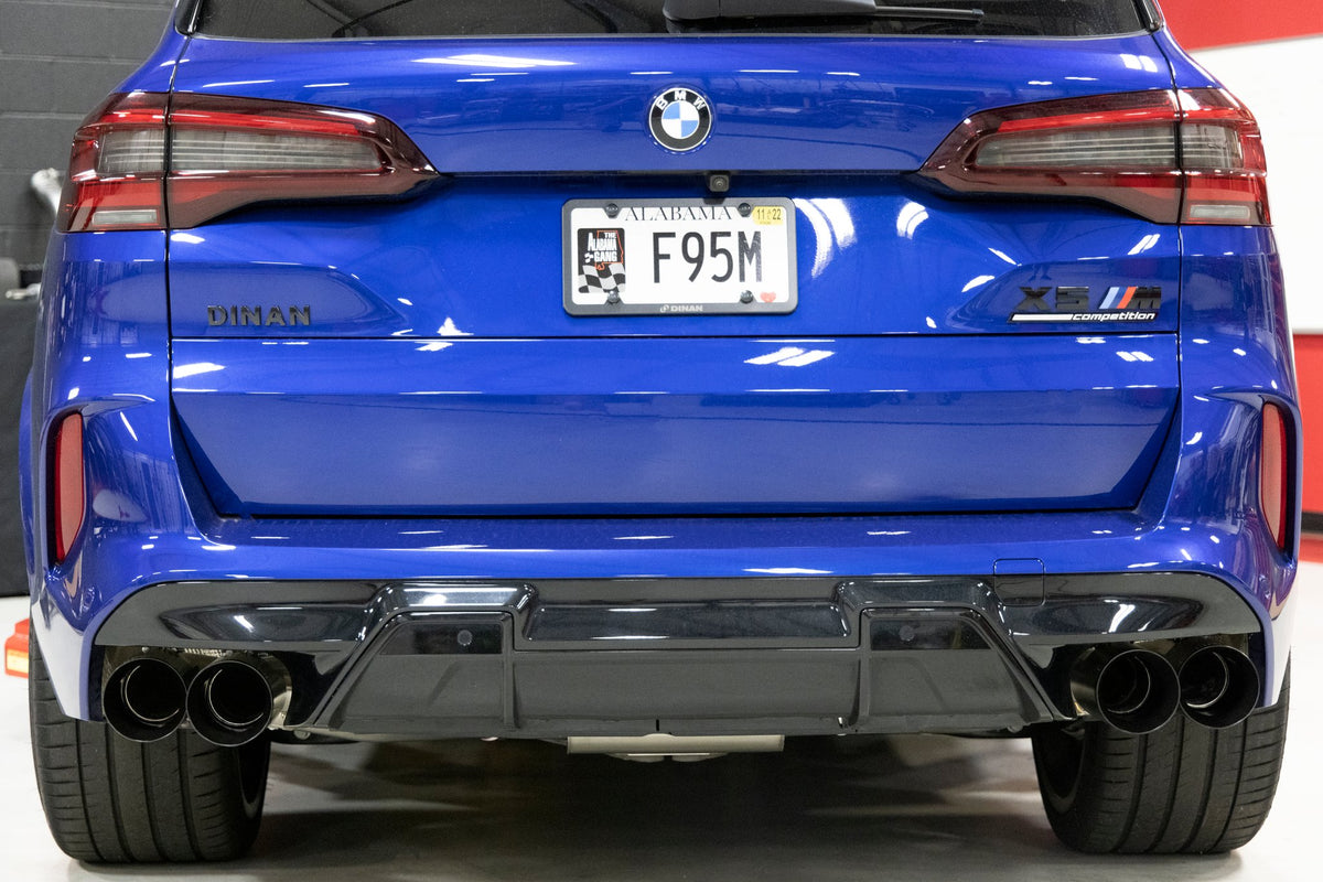 Dinan - Valved Axle-Back Exhaust - 2020-2026 BMW X5M/X6M - D660-0090