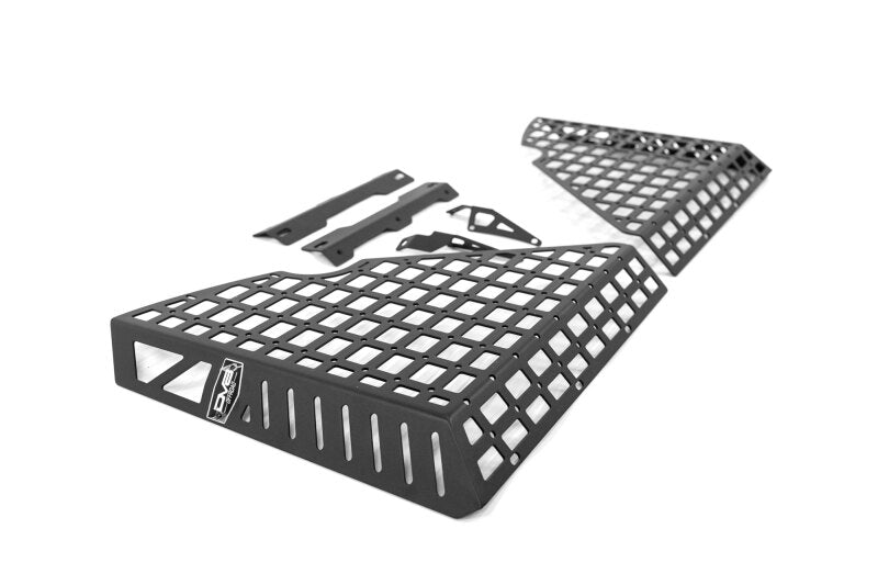 DV8 Offroad 07-18 Jeep Wrangler JK 4-Door Pocketed Rear Window Molle Panels - MPJK-02