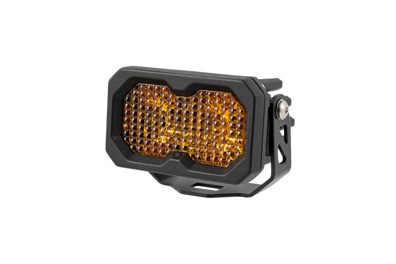 Diode Dynamics C2 2.0 Sport Yellow Flood Standard ABL (single) - DD8097S