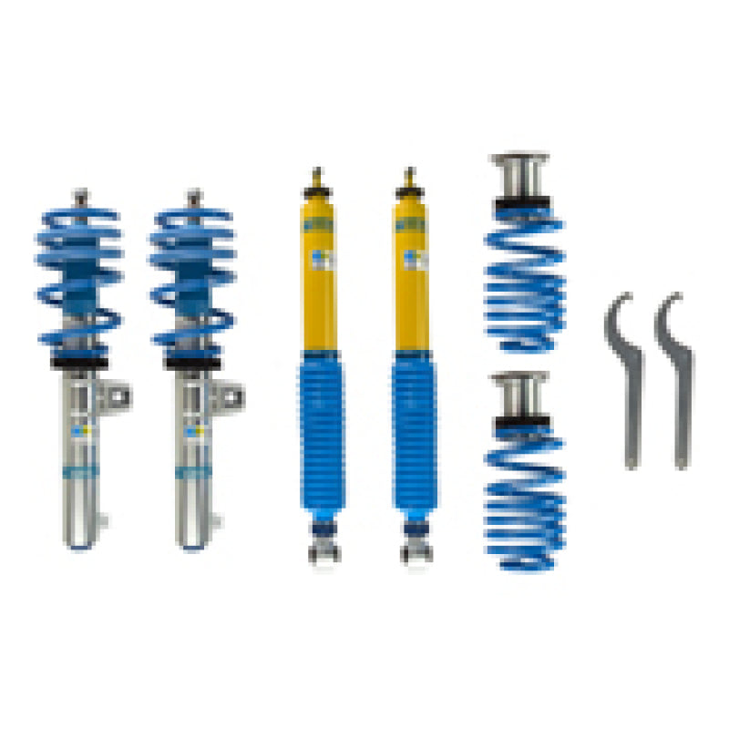 Bilstein B16 (PSS10) Front &amp; Rear Performance Sus System 2015 VW Golf w/ 55mm Outside Dia Strut - 48-230049