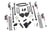 6 Inch Lift Kit | Gas | 4 Link | OVLD | Vertex | Ford F-250/F-350 Super Duty (05-07)