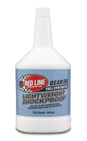 Red Line Gear Oil Synthetic Lightweight Shockproof 1 Quart