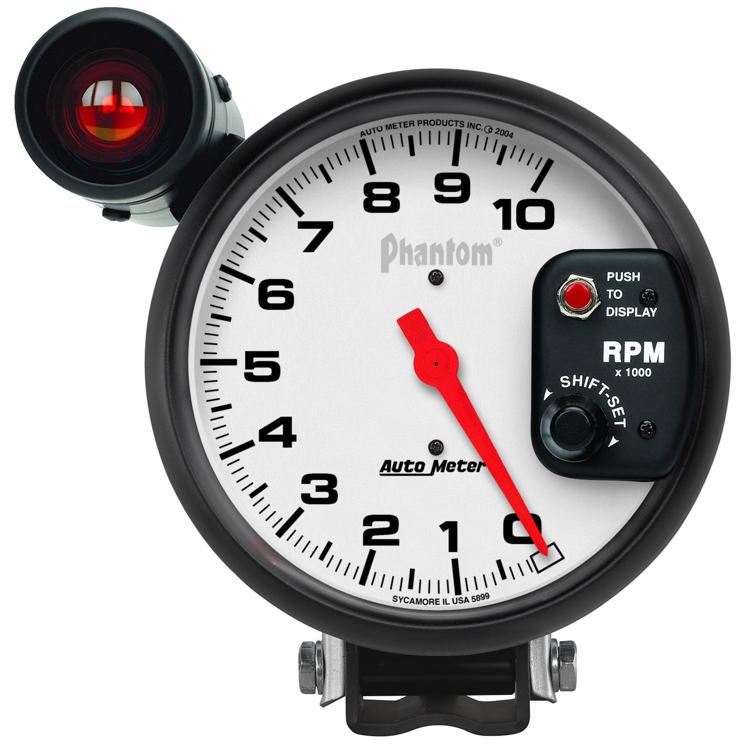 Autometer Phantom 5 inch 10000 RPM Shift-Lite Tach - 5899