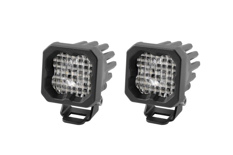 Diode Dynamics Stage Series C1 LED Pod Sport - White Wide Standard ABL (Pair) - DD6440P