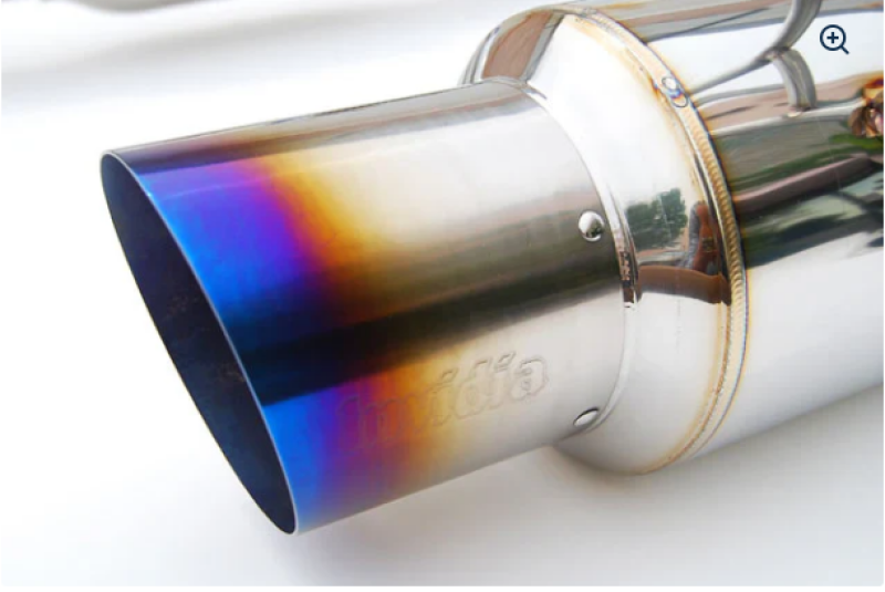Invidia 15-18 Ford Focus RS N1 w/Valve Single Wall Titanium Tip Cat-Back Exhaust - HS15FFRGV1GT