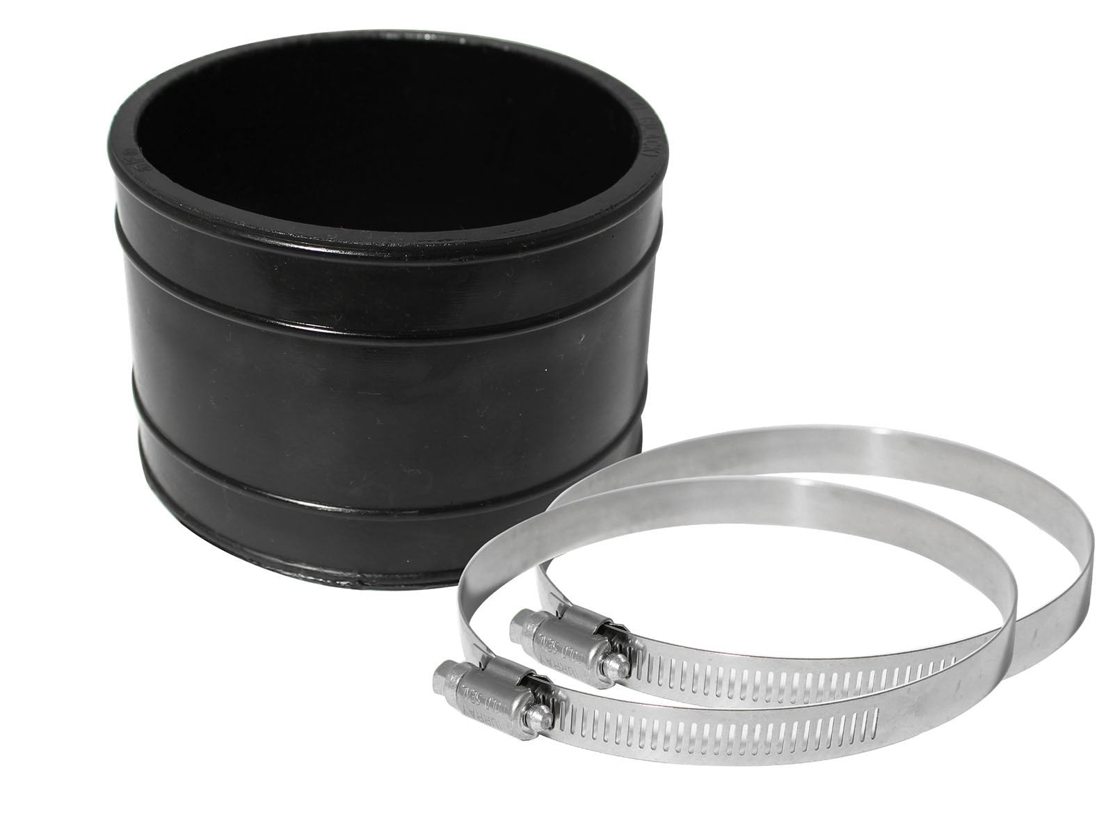 aFe Magnum FORCE Cold Air Intake System Spare Parts Kit (4in ID x 3in L) Straight Coupler - Black - 59-00011