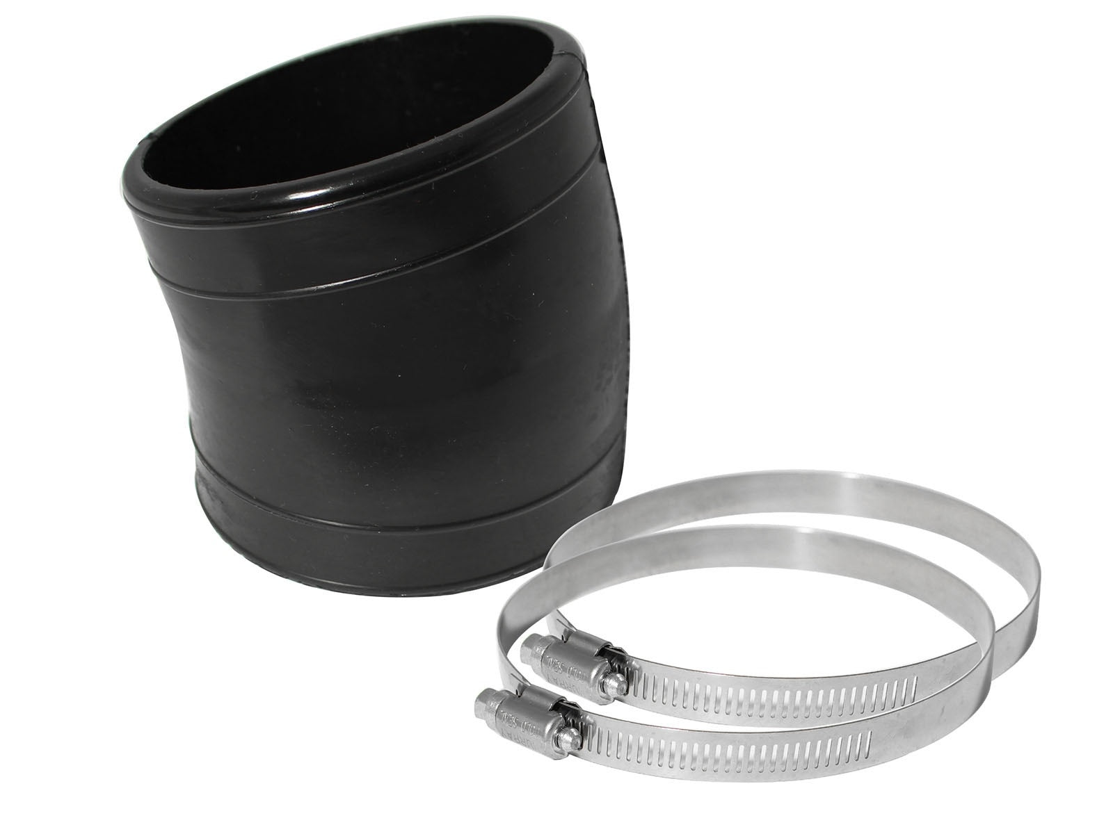 afe Magnum FORCE Intake Coupling Kit (3-1/2 IN ID x 3 IN L x 15 Deg.) Elbow Coupler - Black - 59-00030