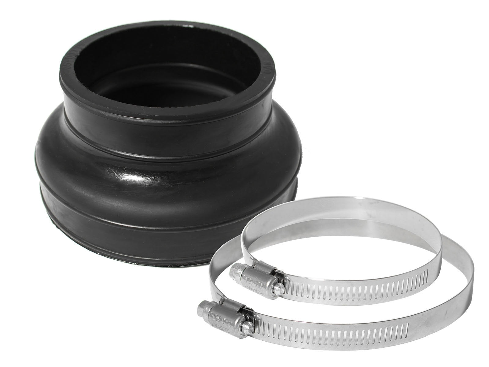 afe Magnum FORCE Intake Coupling Kit (4 IN to 3 IN ID x 2-1/3 IN L) Straight Reducer - Black - 59-00034
