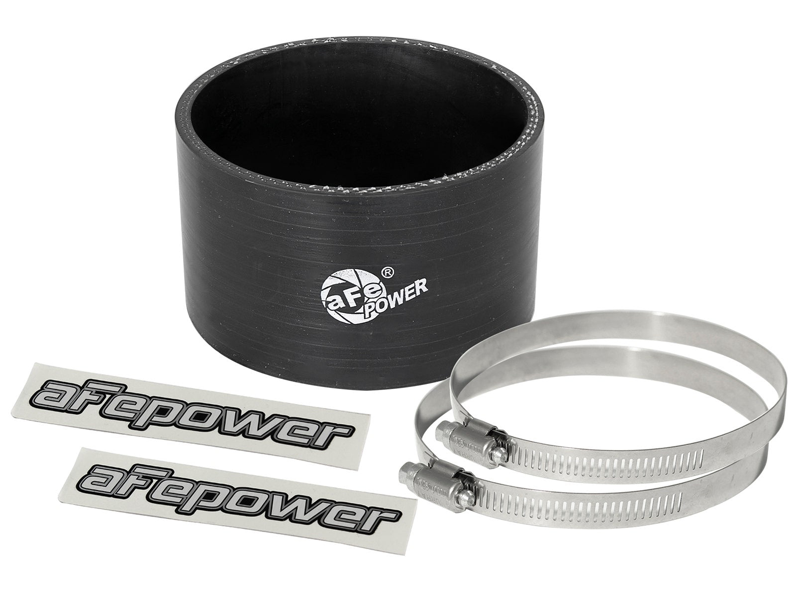 afe Magnum FORCE Intake Coupling Kit (3-1/4 IN ID x 2 IN L) Straight Coupler - Black - 59-00043