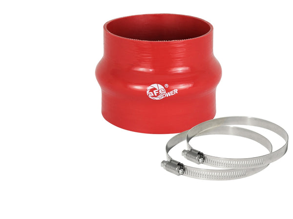 aFe Magnum FORCE CAI Univ. Silicone Coupling Kit (3.75in. ID to 3.5in. ID) Straight Reducer - Red - 59-00061