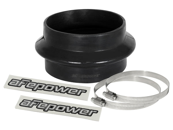 aFe Magnum FORCE Silicone Coupling Kit 4in ID x 2-1/2in L Straight Bellow-Coupler - Black - 59-00071