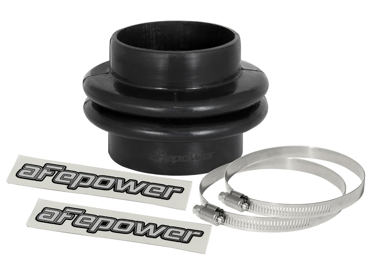 afe Magnum FORCE Intake Coupling Kit(2-3/8 IN ID to 2-1/2 IN ID x 2-1/2 IN L)Reducing Coupler Black - 59-00078