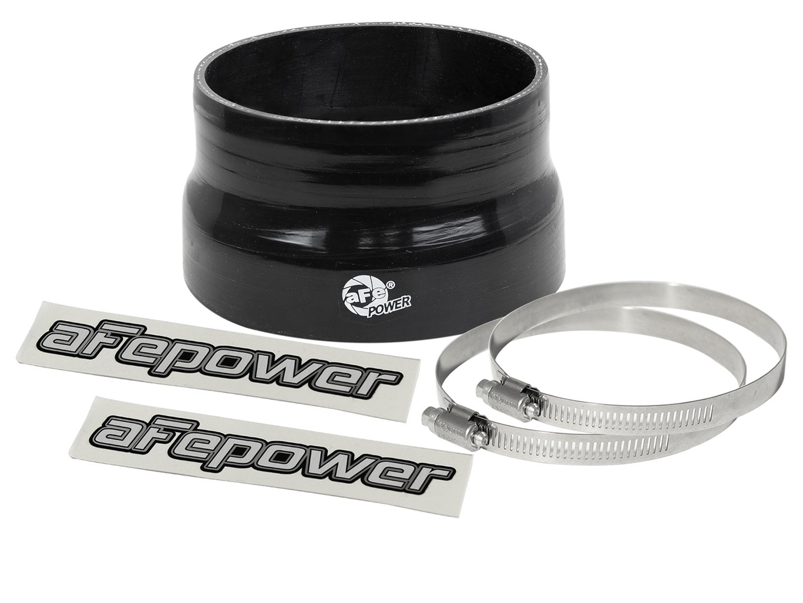 afe Magnum FORCE Intake Coupling Kit (4-1/4 IN ID to 3-3/4 IN ID x 2-1/4 IN L) Straight Black - 59-00091