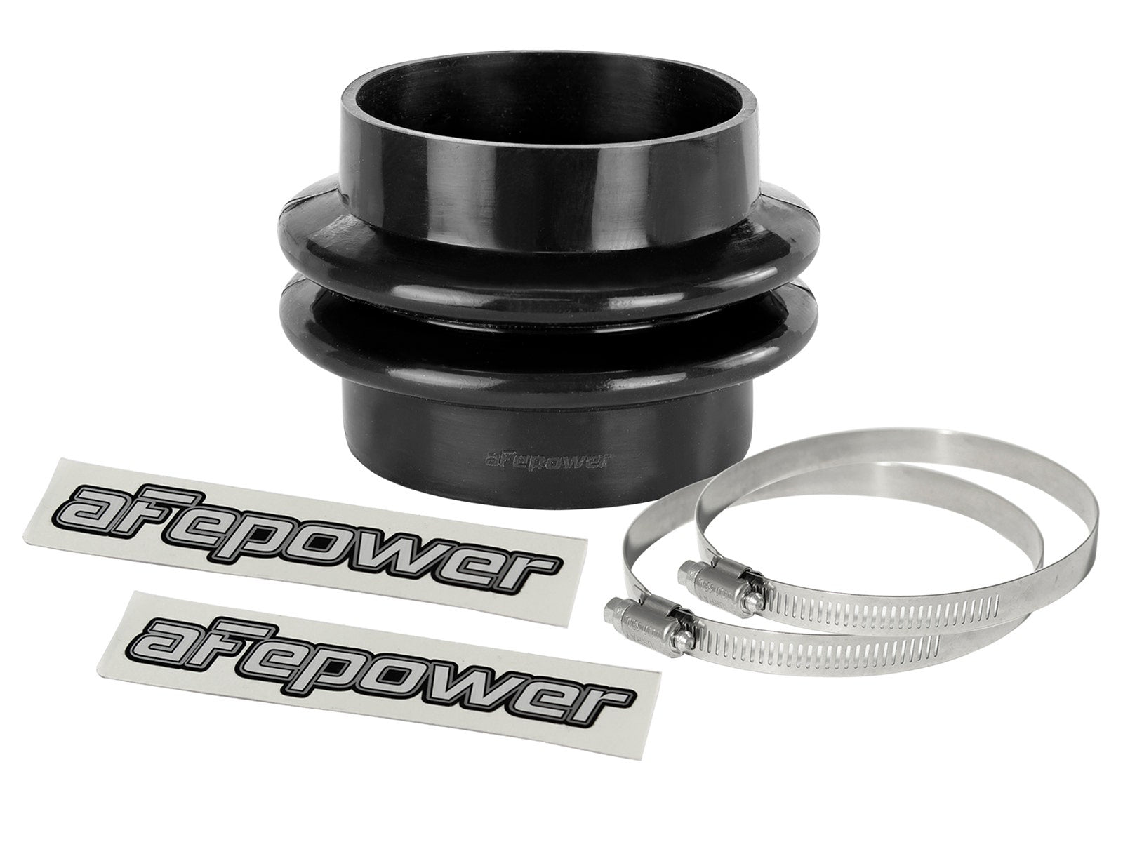 afe Magnum FORCE Intake Coupling Kit (3-1/4 IN ID x 3 IN L) Straight Bellow-Coupler - Black - 59-00099