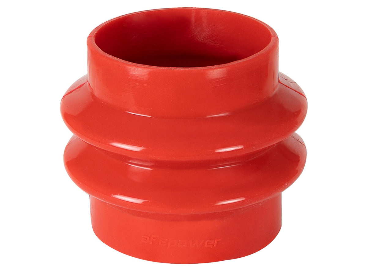 afe Magnum FORCE Intake Coupling Kit (3-1/8 IN ID to 3 IN x 3-1/2 IN L) Straight Bellow- Red - 59-00118