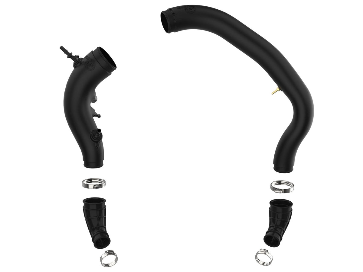 aFe 15-16 Ford F150 V6 3.5L Turbo Inlet Pipes - Black - 59-20006