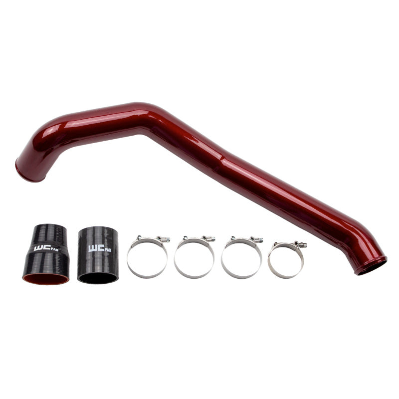 Wehrli 04.5-10 GM Duramax LLY/LBZ/LMM Driver Side 3in Intercooler Pipe - Sparkle Copper - WCF100352-SC