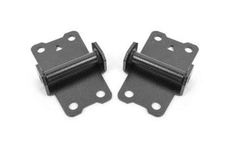 BMR 82-92 F-Body Motor Mount Kit Lower Solid - Black Hammertone - MM334H by BMR Suspension