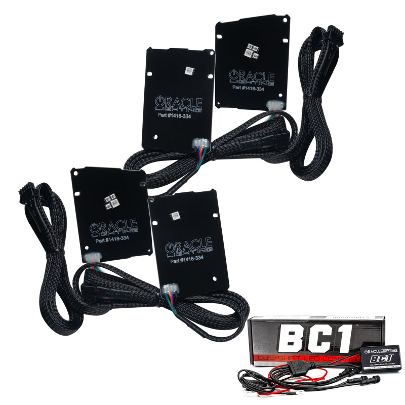 Oracle 19-21 Chevy Camaro LS/LT RGB+A Headlight DRL  Kit - ColorSHIFT w/ BC1 Controller SEE WARRANTY - 1418-335