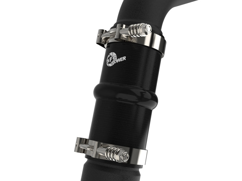 aFe RAM 1500 20-22 V6-3.0L (td) BladeRunner 2-1/2 in &amp; 3in Aluminum Hot &amp; Cold Charge Pipe Kit Black - 46-20594-B