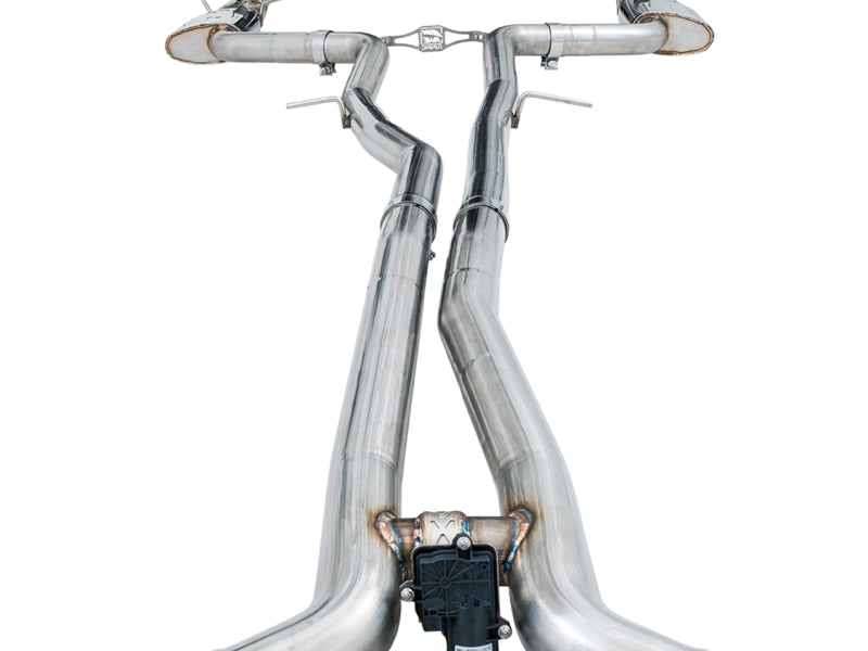 AWE Tuning 2019+ Mercedes-Benz C63 AMG Coupe (W205) SwitchPath Cat-Back Exhaust - No Tips - 3025-11005