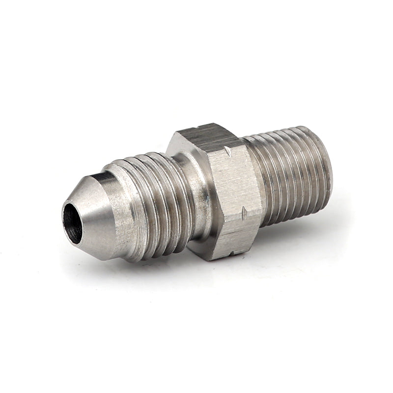 GFB 1/8in BSPT Male to -4AN Male Flare (Stainless Steel) - 3847 by Go Fast Bits