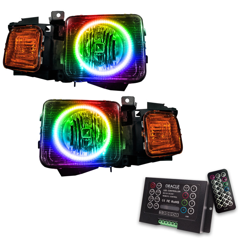 Oracle 06-10 Hummer H3 SMD HL (Combo) - ColorSHIFT w/ 2.0 Controller SEE WARRANTY - 7133-333