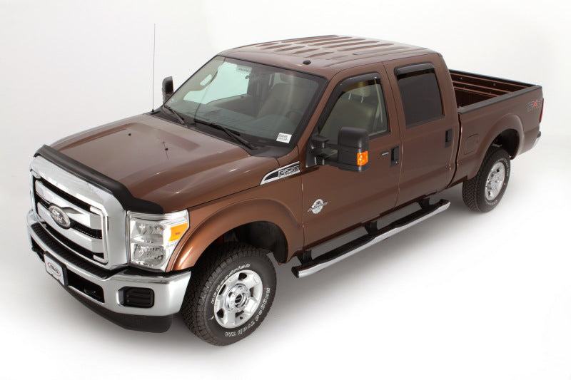 AVS 99-16 Ford F-250 Supercab Ventvisor Outside Mount Window Deflectors 4pc - Smoke - 94522