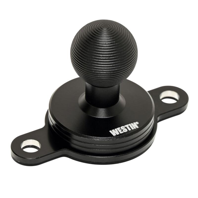 Westin Adventure Mount Accessory - 2 Hole 20mm/Ball Mount 47mm AMPS Compatible - 10-21015