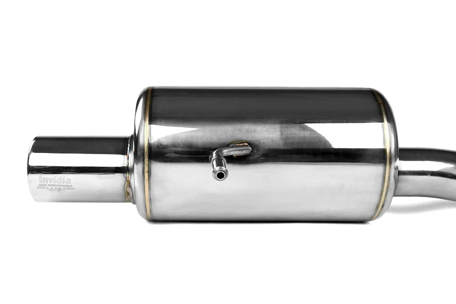 Invidia 04-08 Subaru Forester XT G200 Rolled Stainless Steel Cat-Back Exhaust - HS04SFRG2S
