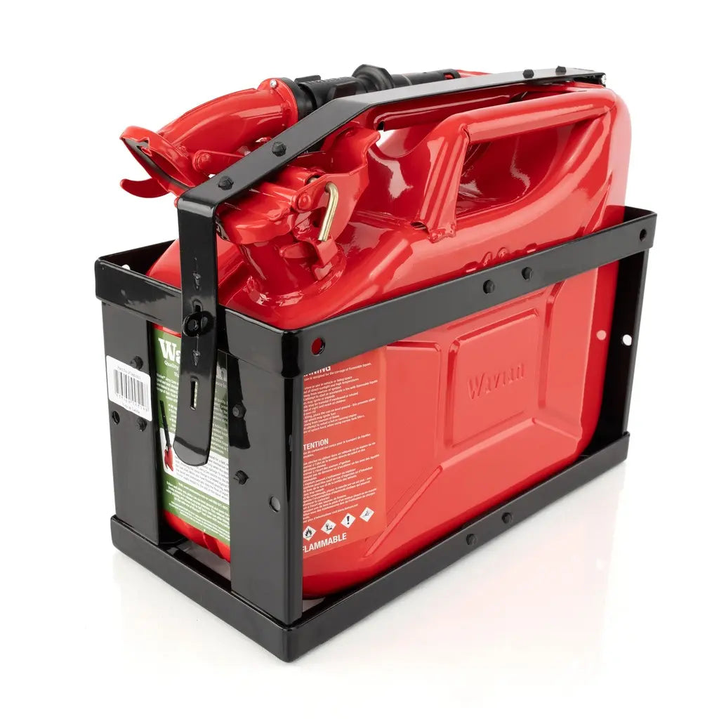 Wavian top loading 10 litre gas can holder 2792 — top view