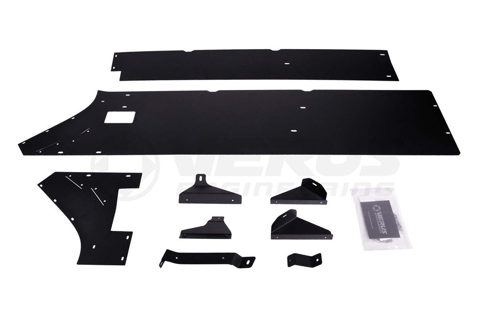 Verus - Flat Underbody Panel Kit - Ford Mustang Shelby GT350 - A0298A