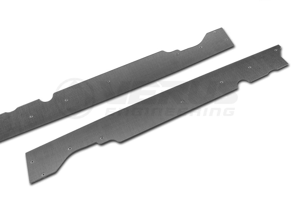 Verus - Carbon Polyweave Side Splitter Kit - Corvette Stingray (C8) - A0313A