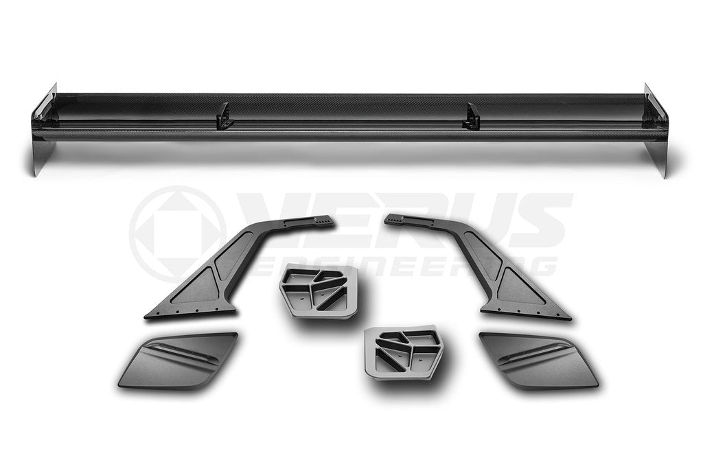 Verus - Swan Neck V1X Rear Wing Kit - Corvette Stingray (C8) - A0733A