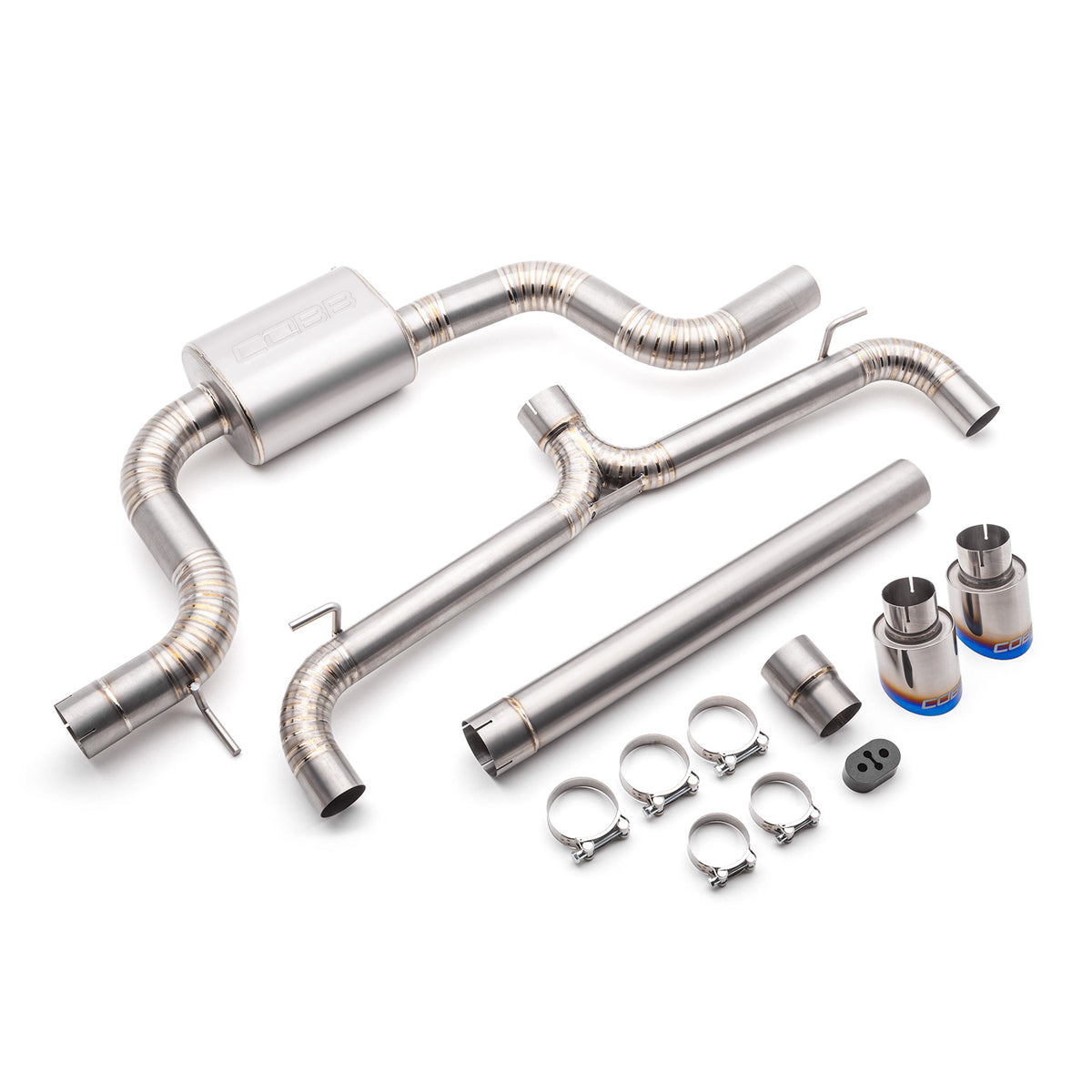 Cobb 22+ Volkswagen GTI (MK8) Titanium Cat-Back Exhaust System - 5V4160