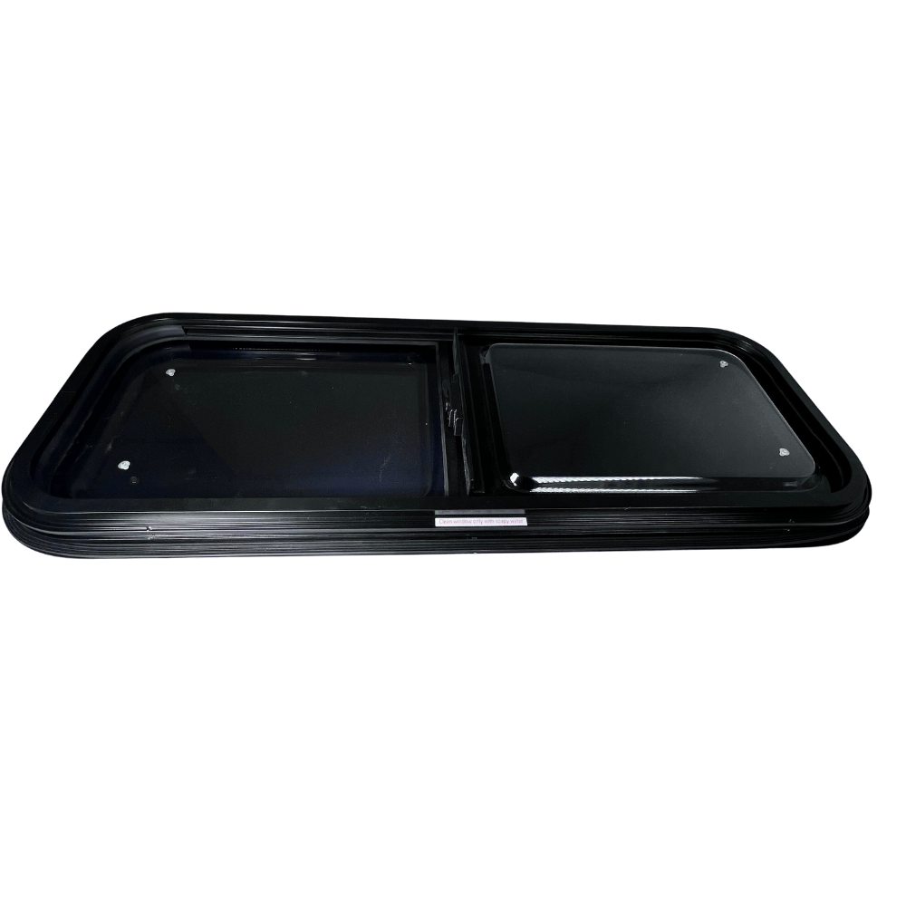 S&B Acrylic Slider Window w/ Clamp Ring (Passenger Side) for Sprinter Van Wideout - 70-2001