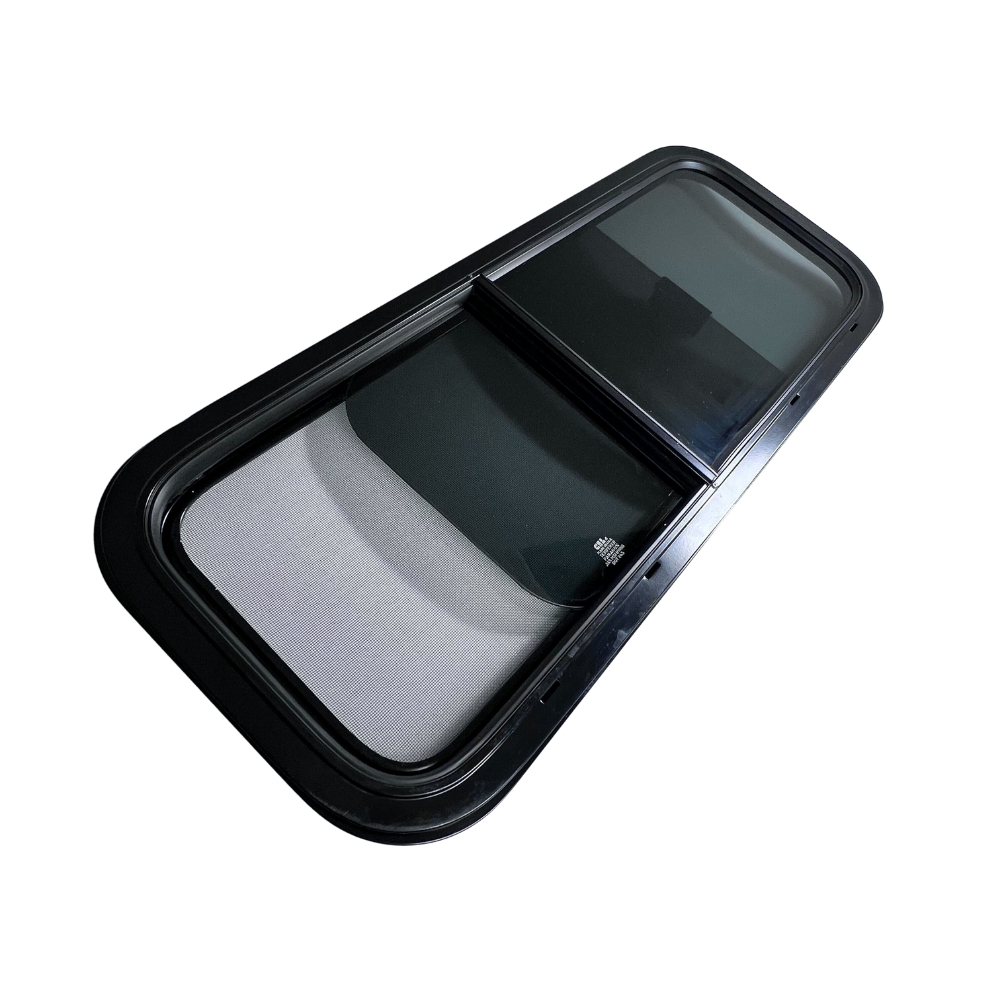 S&B CRL Glass Slider Window w/ Clamp Ring (Driver Side) for Sprinter Van Wideout - 70-2003