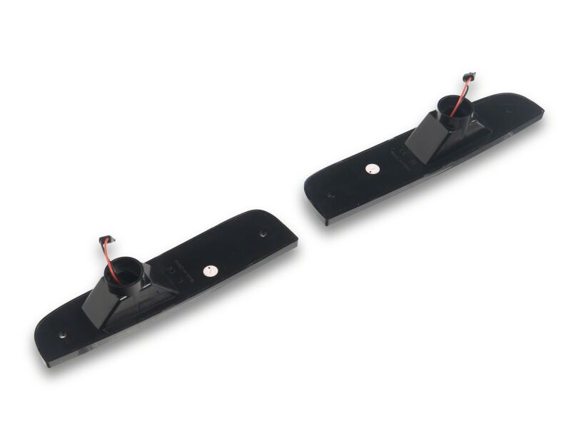 Raxiom 97-01 Jeep Cherokee XJ LED Side Marker Lights- Smoked Lens- White LED - XJ24500 - front view