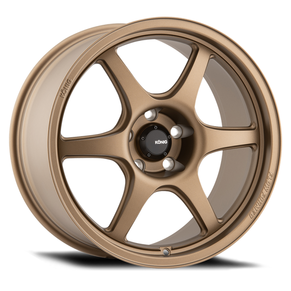 Konig Hexaform 18x8.5 5x114.3 ET43 Matte Bronze - HF88514438 by Konig