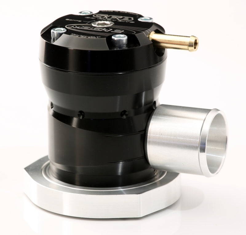 GFB Mach 2 TMS Recirculating Diverter Valve - Nissan Silvia/200SX (S14-S15) - T9104 for 1995-1998 Nissan 240SX - front view