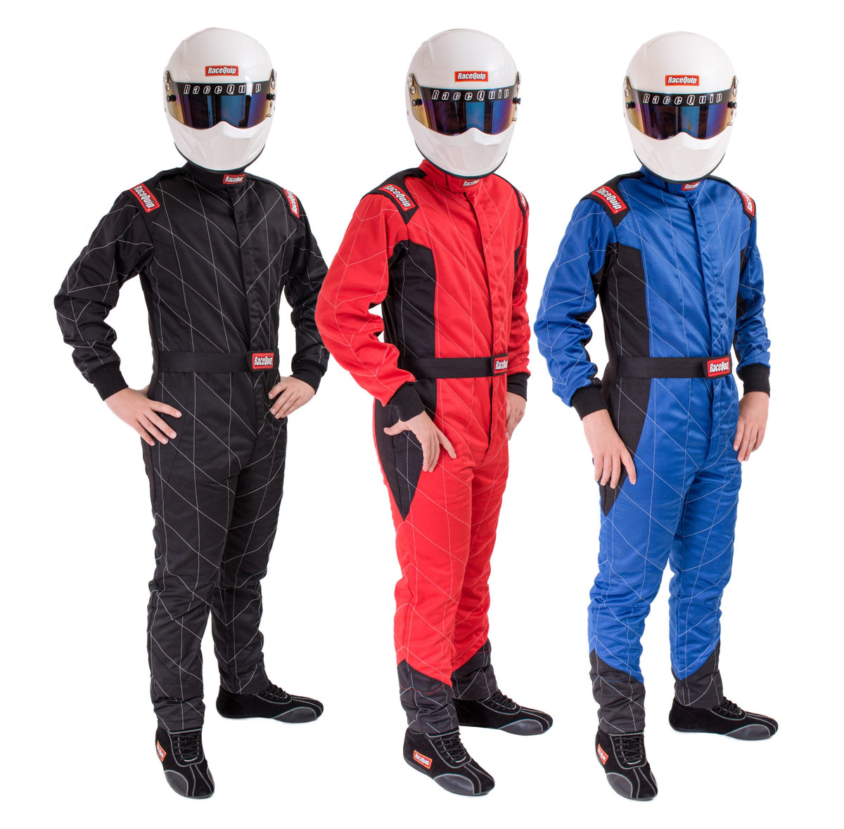 RaceQuip Red Chevron-5 Suit SFI-5 - Large