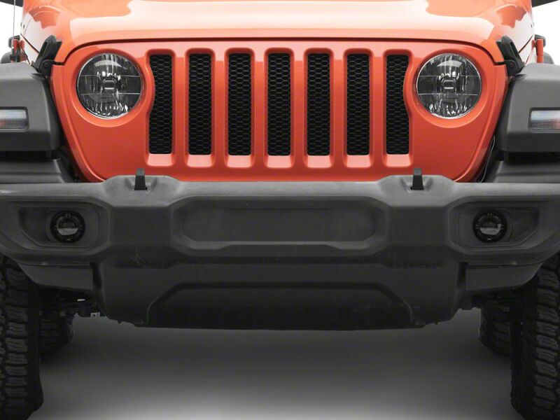 Raxiom 18-26 Jeep Wrangler JL V2 LED Fog Lights with Amber Turn Signal - J227425 - close-up view 4