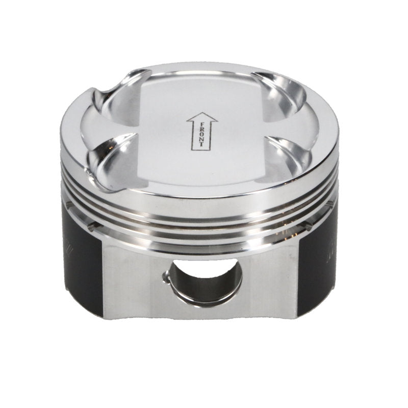 Manley 93-98 Toyota Supra Turbo (2JZGTE) 86.5mm +.5mm Oversized Bore 8.5:1 Dish Piston Set with Ring - 609005C-6