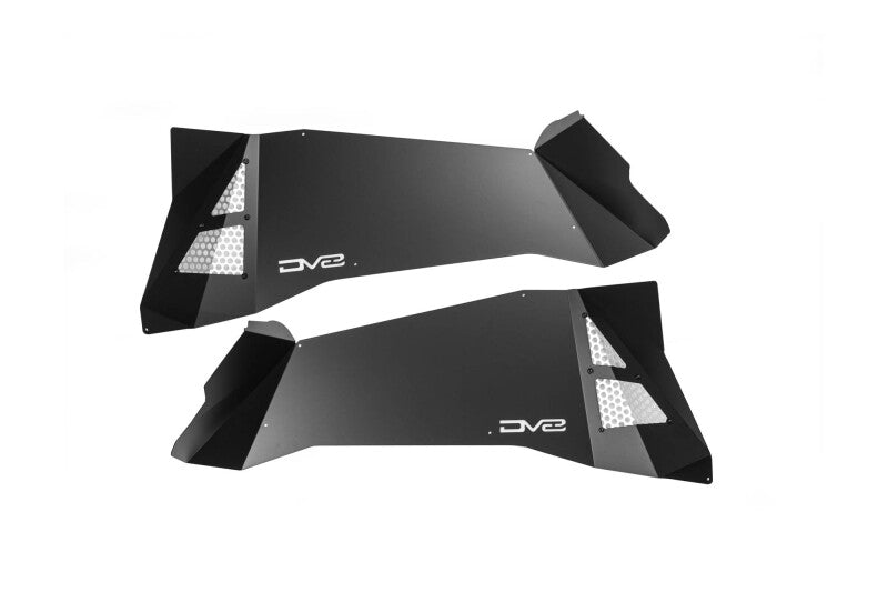 DV8 Offroad 07-18 Jeep Wrangler JK Rear Inner Fender - Satin Black - INFEND-10RB