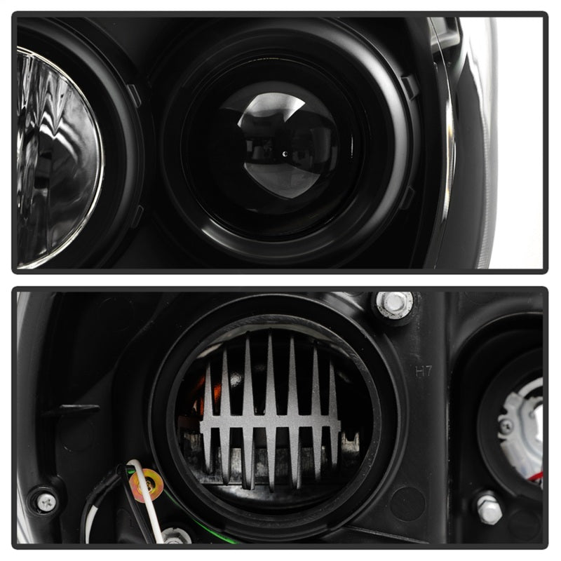 Spyder 12-15 Toyota Tacoma High-Power LED Module Headlights - 5088413