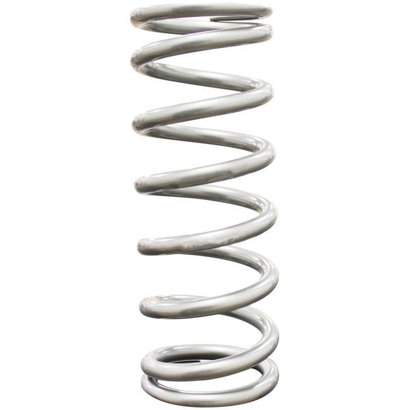 QA1 2-1/2in ID High Travel Spring - 9in Length x 500lbs/in - Silver Powder Coated - 9HT500
