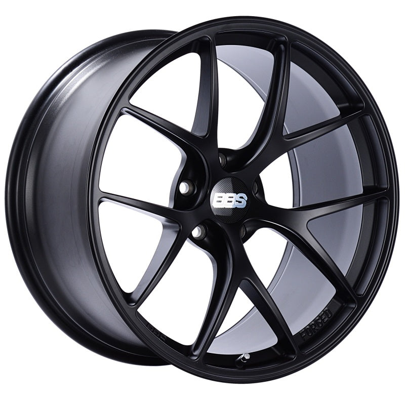 BBS FI 20x10.5 5x120 ET28 CB72.5 Black Satin Wheel -82mm PFS/Clip Req - FI030BS