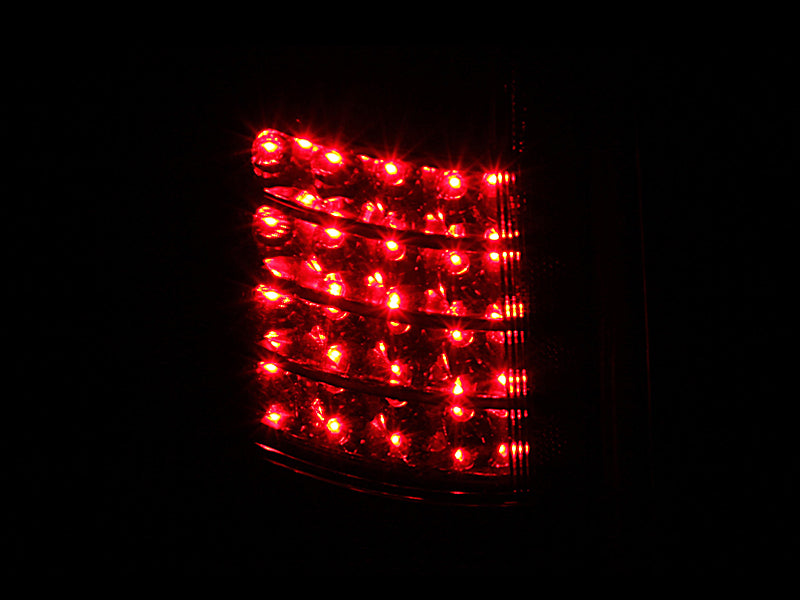 ANZO 1995-2005 Chevrolet S-10 LED Taillights Black - 311015
